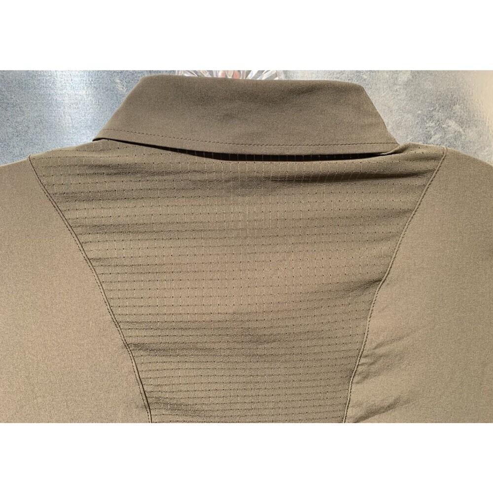 Dickies Vented Gray Long Sleeve Be Cool Performance Button Up Work Shirt 2XL - Picture 7 of 16